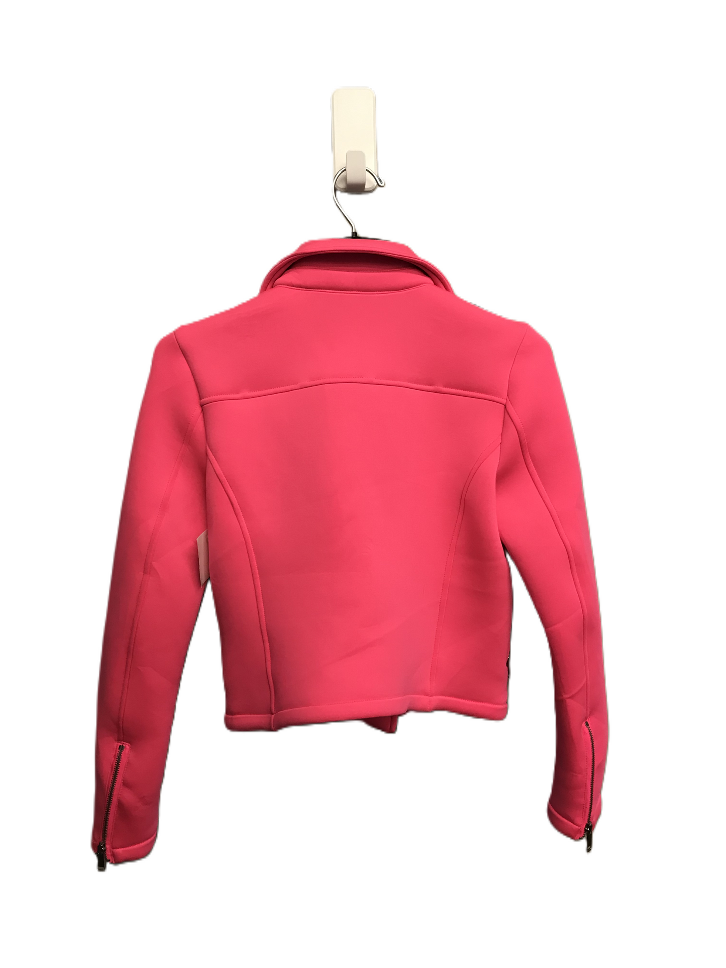 Pink Jacket Moto By Belle + Sky, Size: S