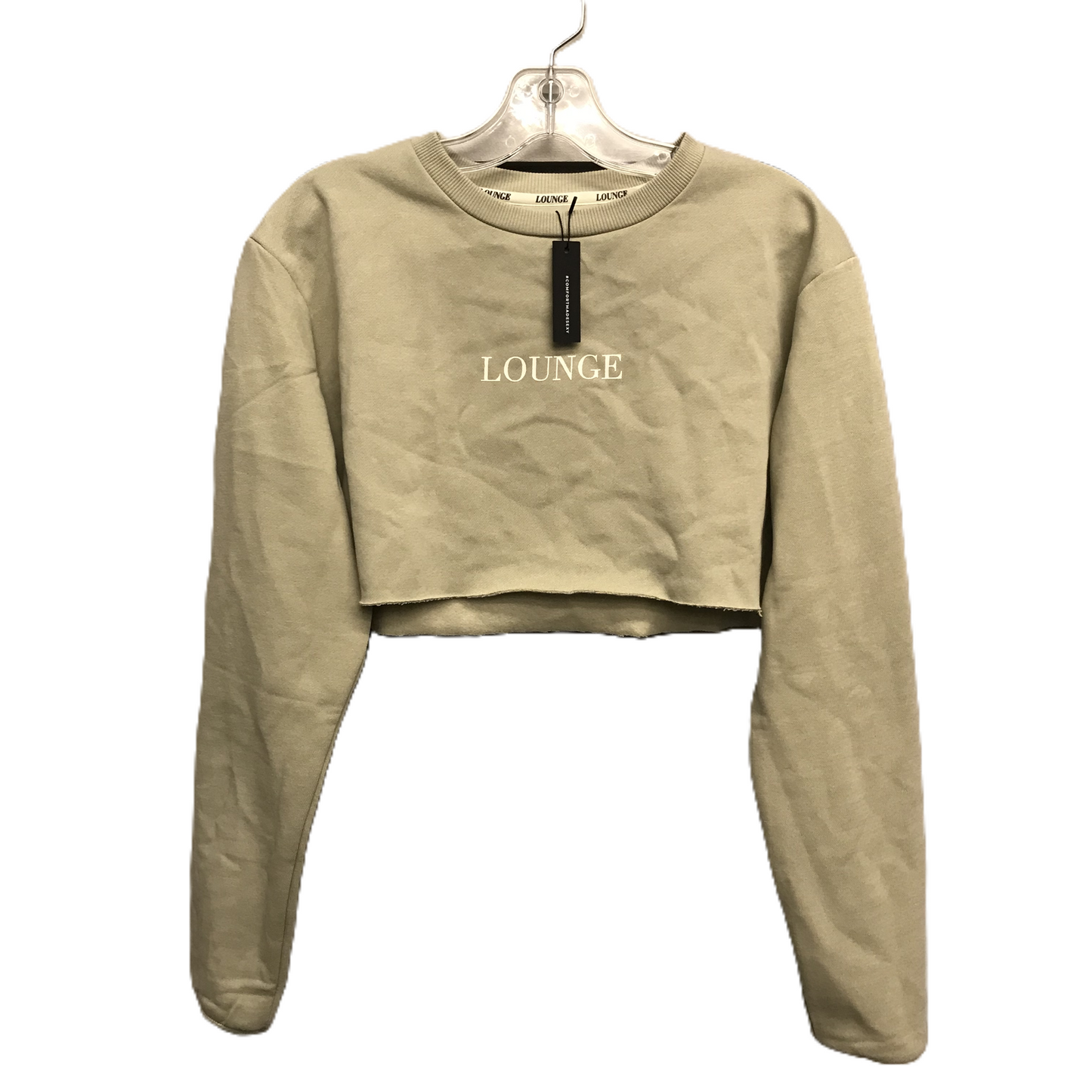 Sweatshirt Crewneck By Lounge In Green, Size: S