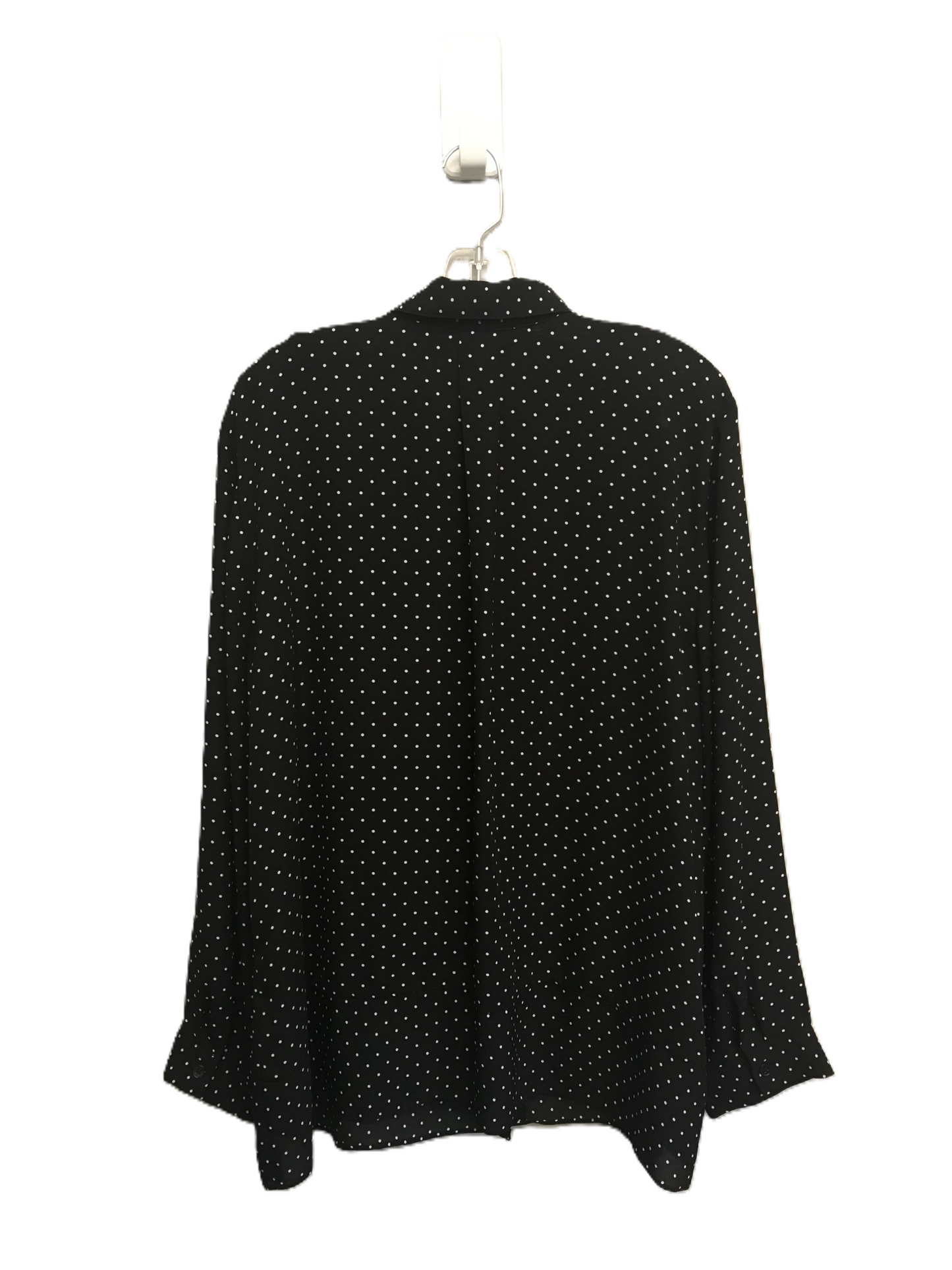 Polkadot Pattern Top Long Sleeve By Chicos, Size: 4x