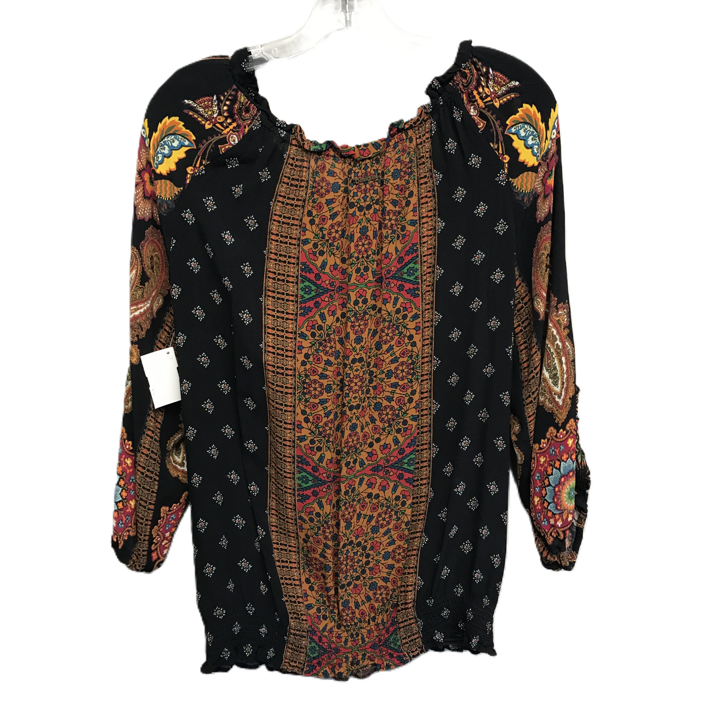 Top Long Sleeve By Desigual In Multi-colored, Size: M