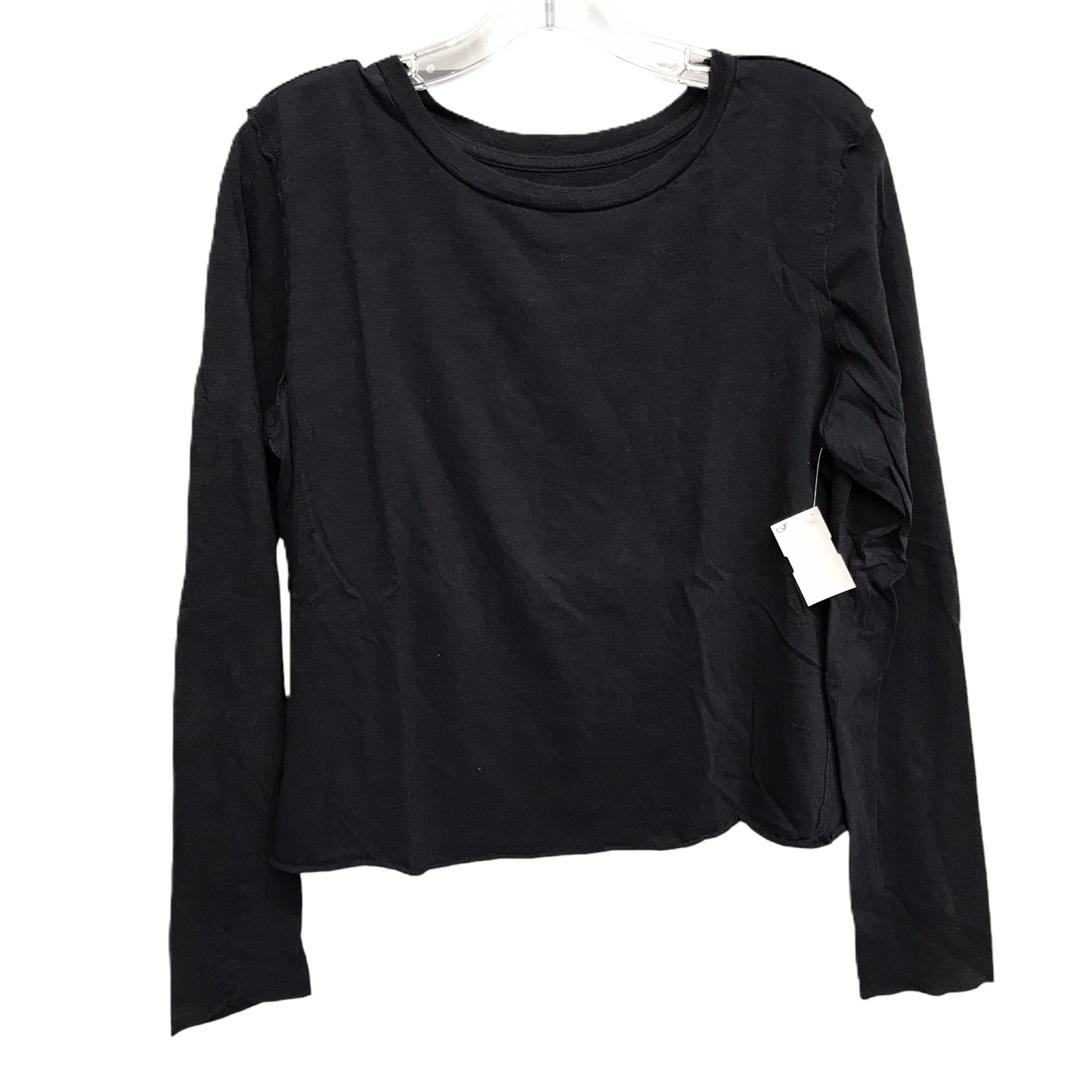 Top Long Sleeve Basic By Anthropologie In Black, Size: M