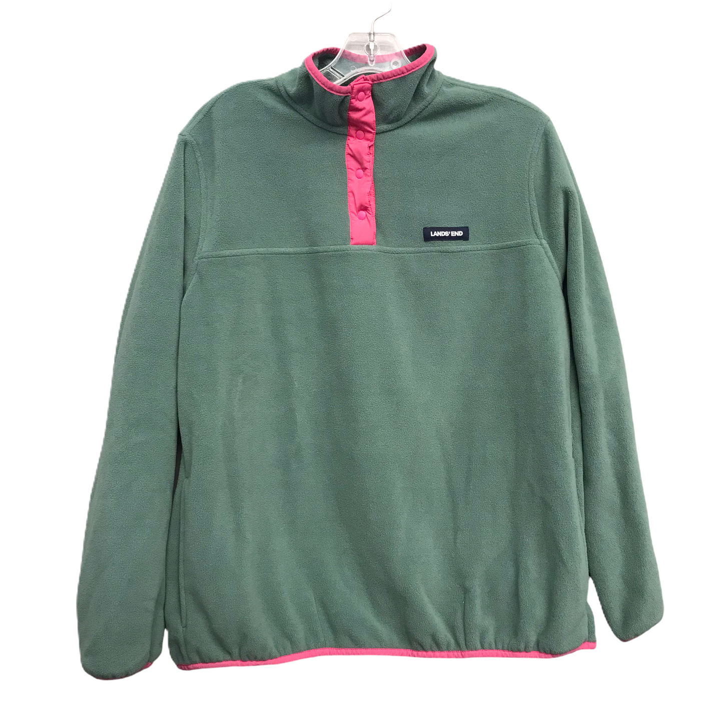 Jacket Other By Lands End In Green & Pink, Size: Xl