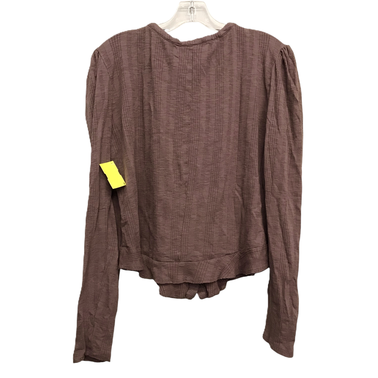 Top Long Sleeve By Pilcro In Mauve, Size: Xl