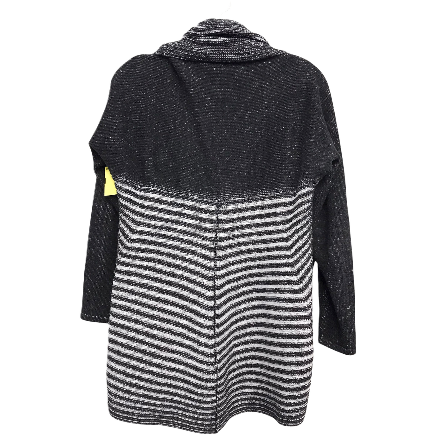 Sweater By Alfani In Black & Grey, Size: M