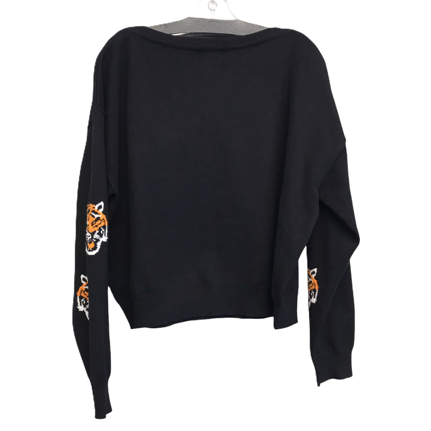 Sweater By LALA In Black & Orange, Size: L