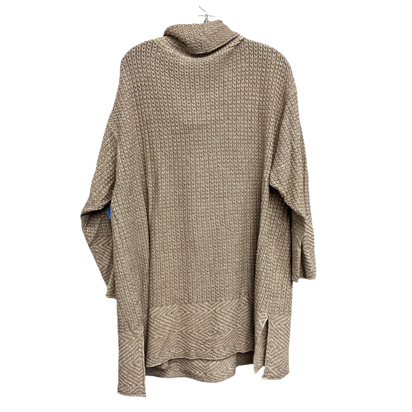 Sweater By Eight Eight Eight In Tan, Size: 3x