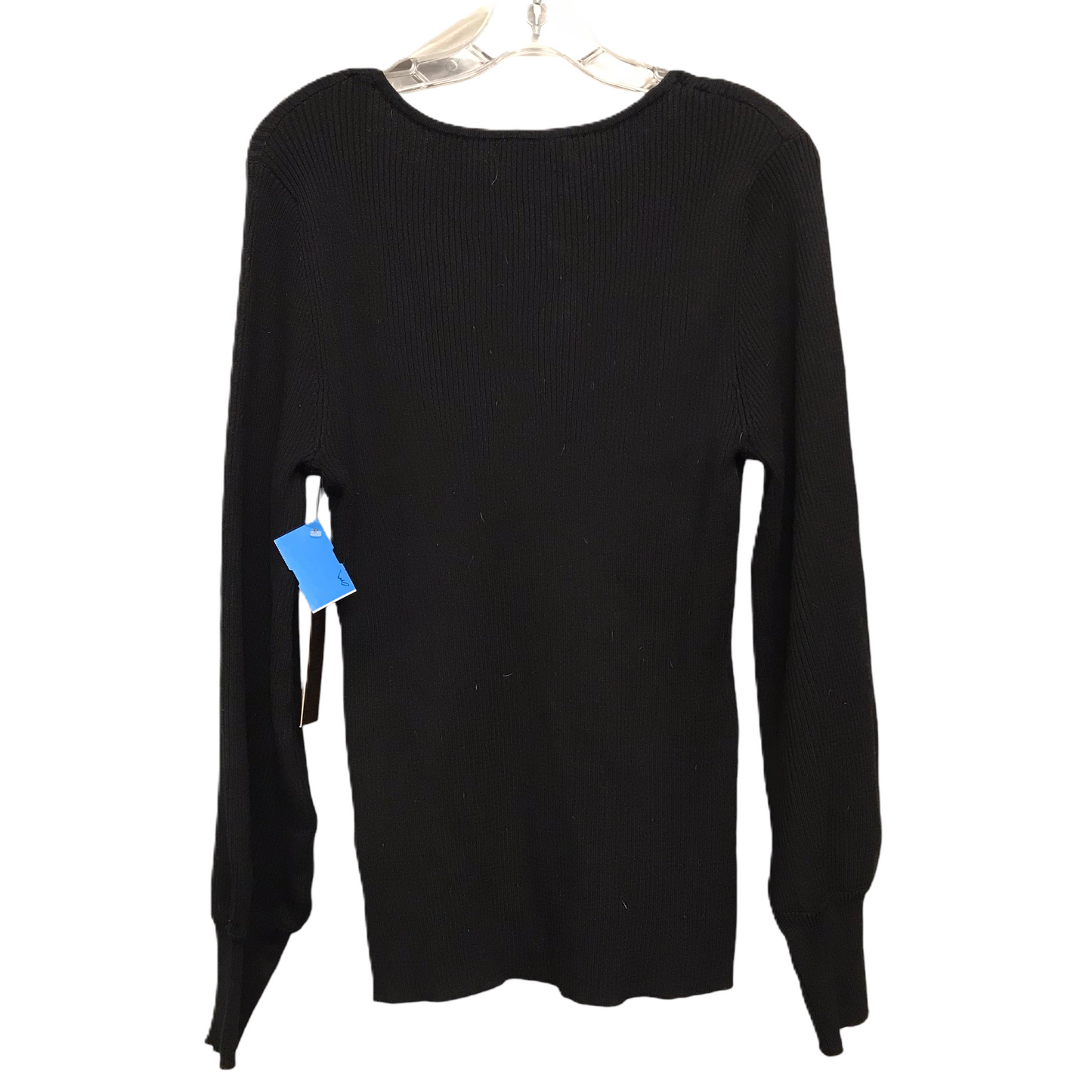 Top Long Sleeve Basic By Almost Famous In Black, Size: 2x