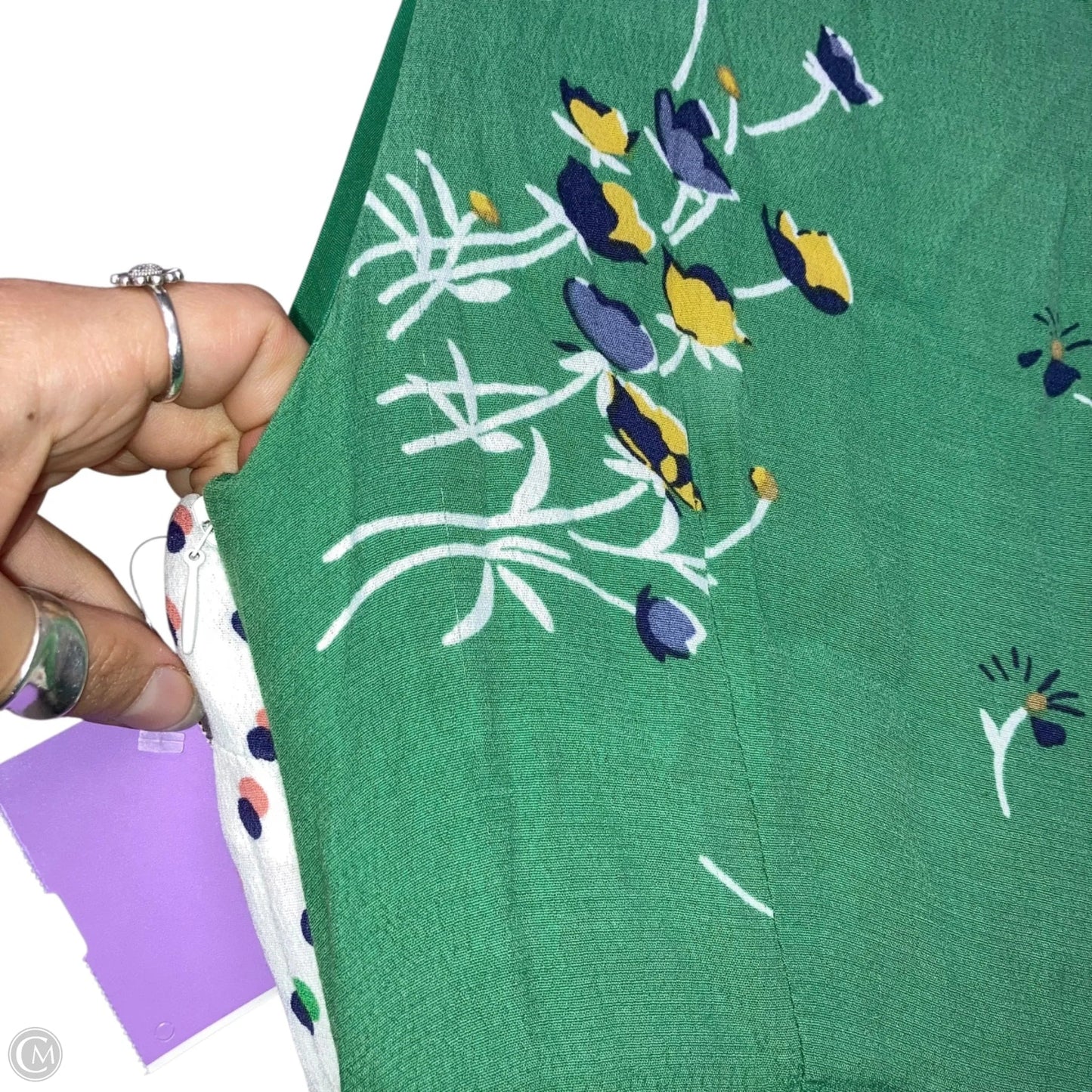 Dress Casual Midi By Maeve In Multi-colored, Size: Xs