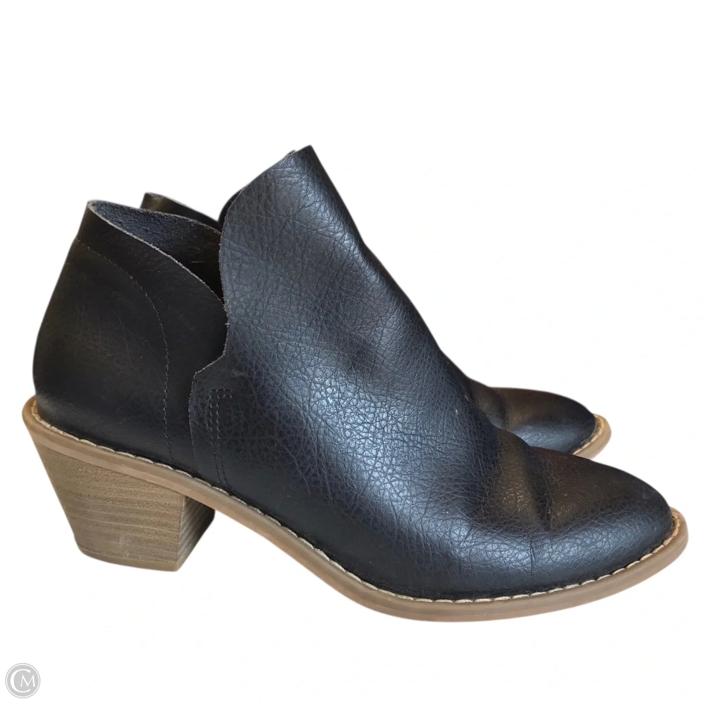 Boots Ankle Heels By Universal Thread In Black, Size: 6.5