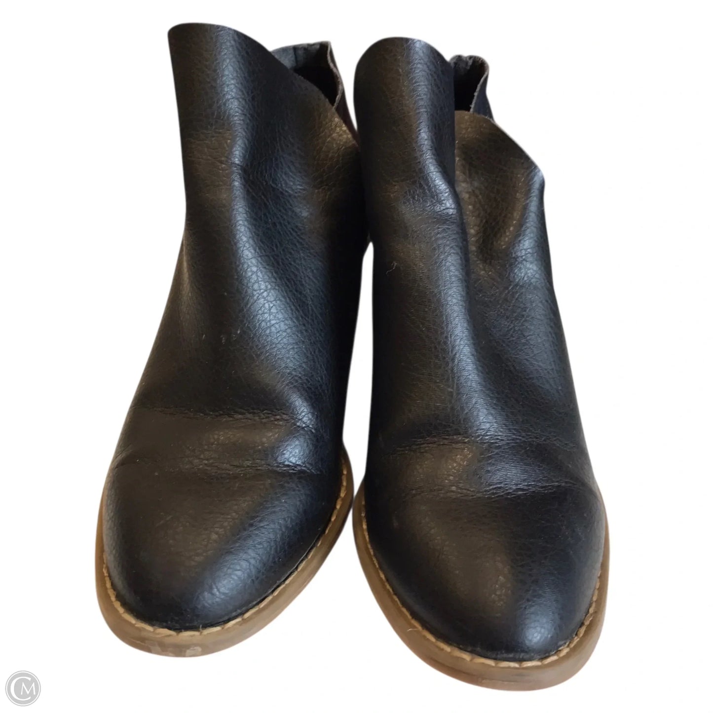 Boots Ankle Heels By Universal Thread In Black, Size: 6.5