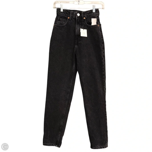 Jeans Cropped By Zara In Black, Size: 0