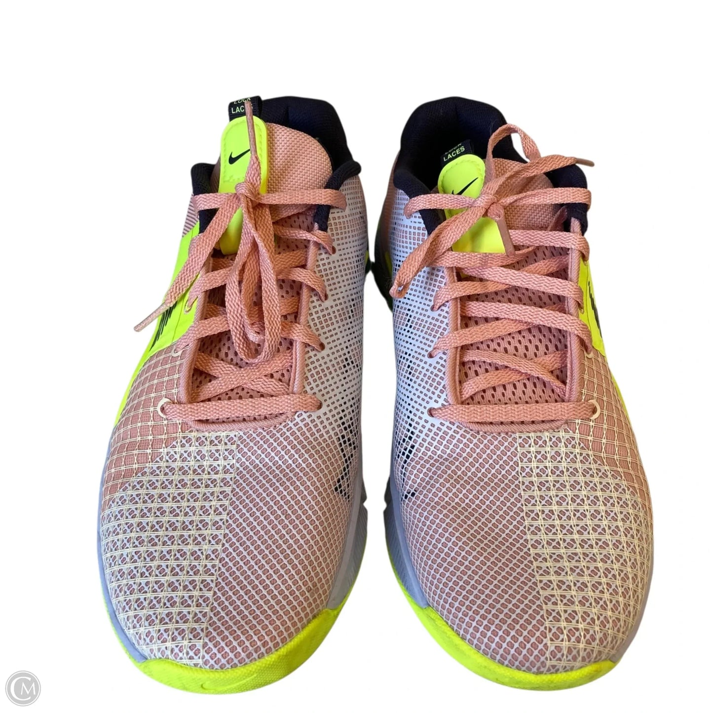 Shoes Athletic By Nike In Orange & Yellow, Size: 11