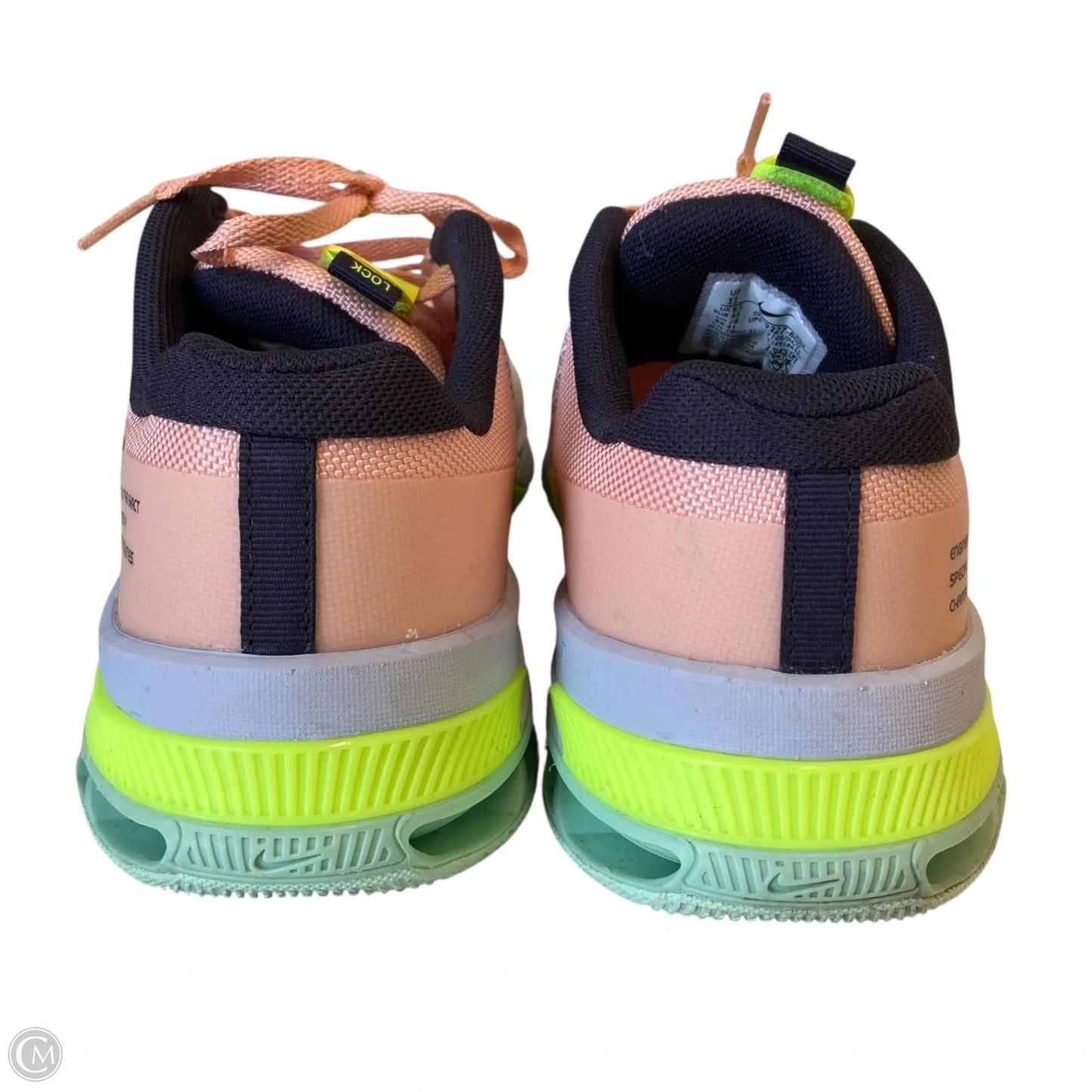 Shoes Athletic By Nike In Orange & Yellow, Size: 11