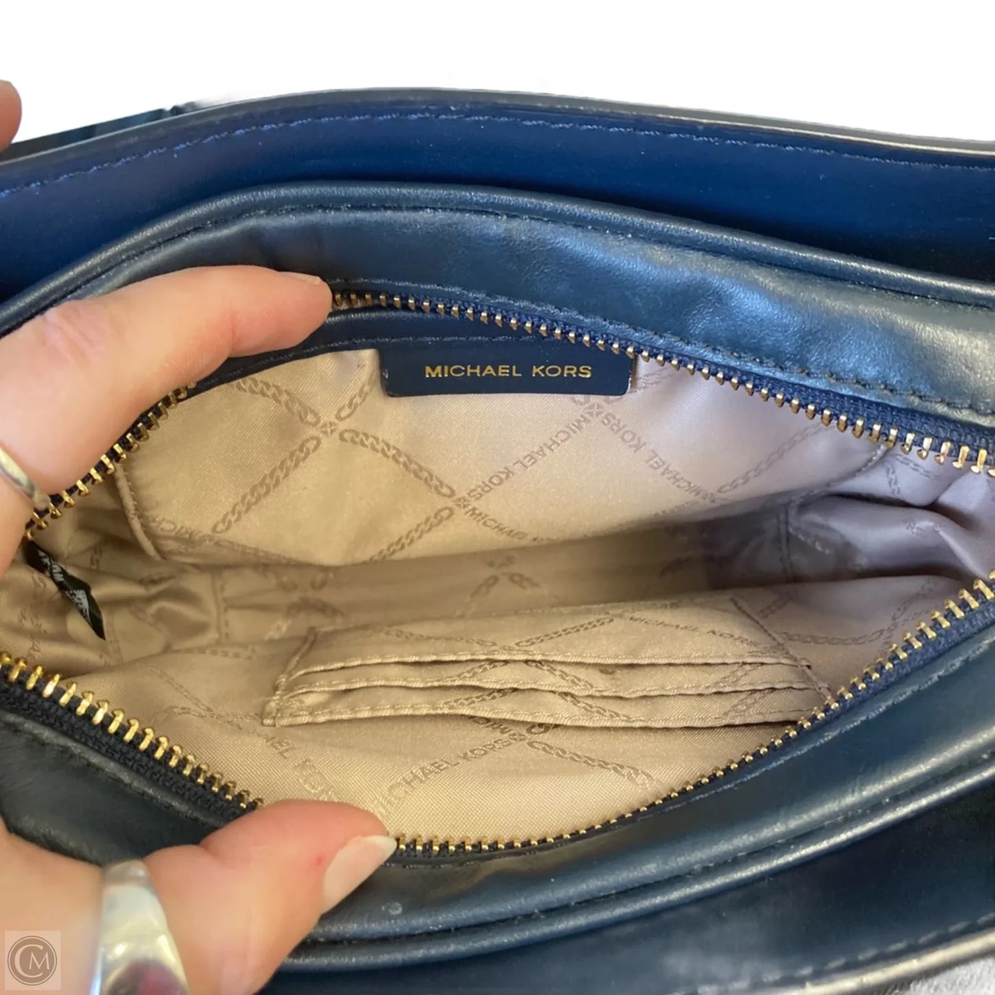 Crossbody Designer By Michael Kors, Size: Small