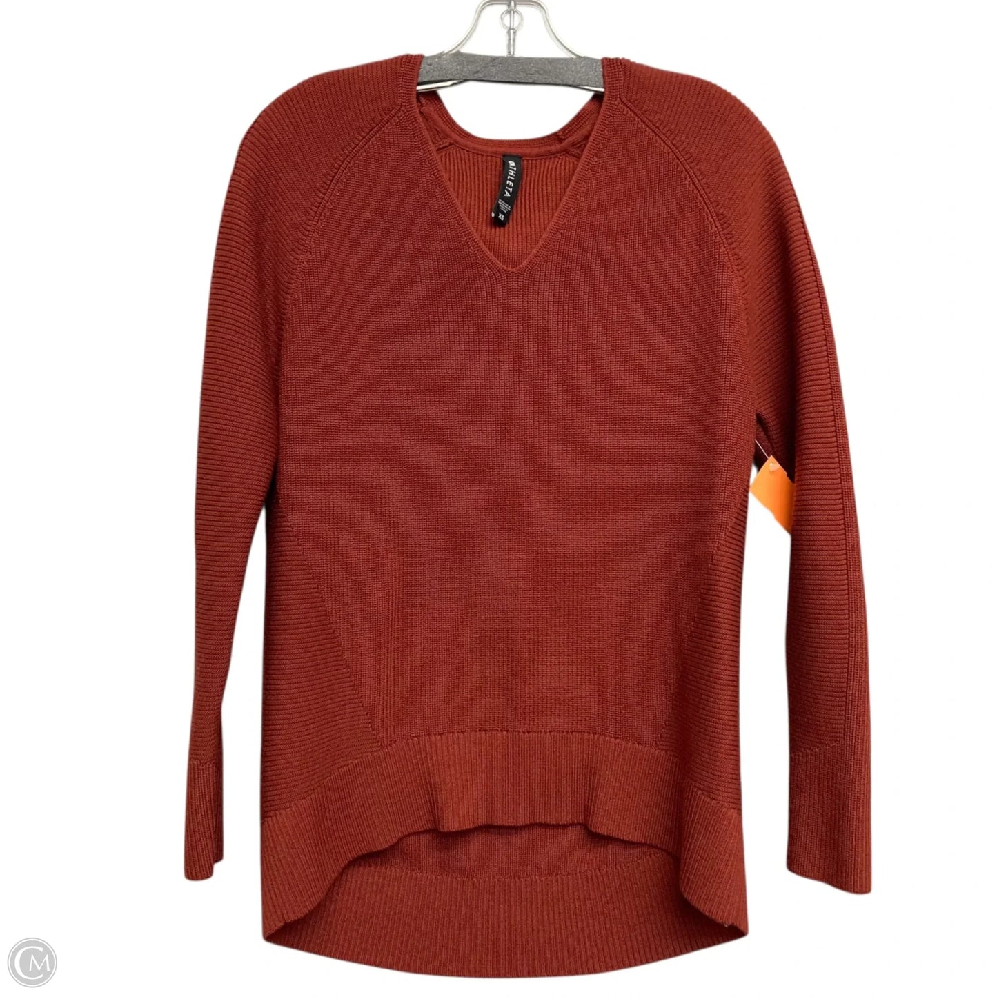Sweater By Athleta In Rust, Size: Xs