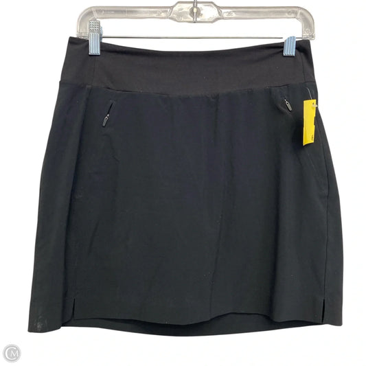 Athletic Skort By Athleta In Black, Size: S