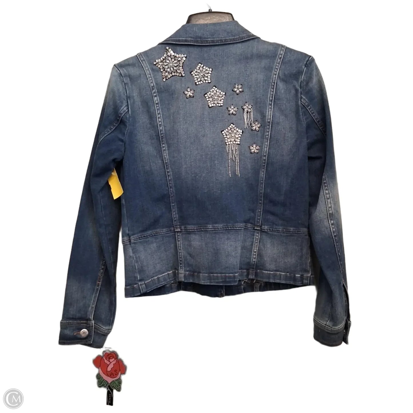 Jacket Denim By Inc In Blue Denim, Size: M