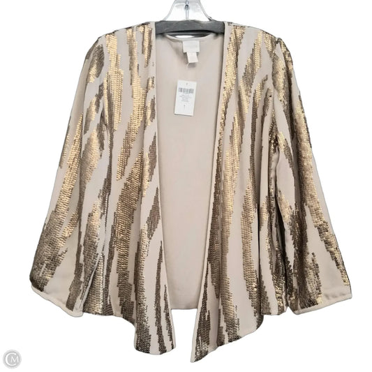 Blazer By Chicos In Tan, Size: M