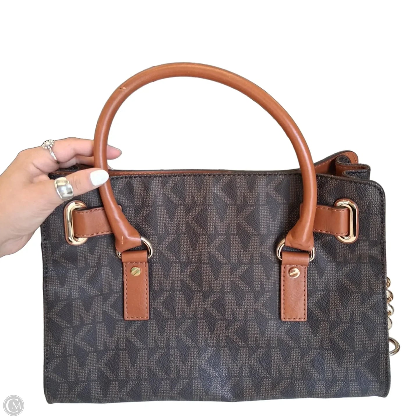 Handbag Designer By Michael Kors, Size: Medium