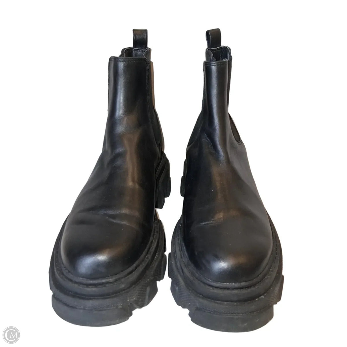 Boots Ankle Heels By Sam Edelman In Black, Size: 6.5