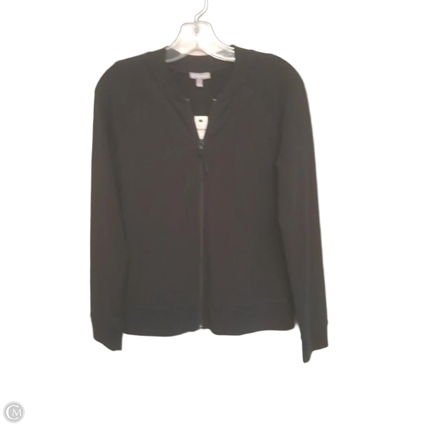 Athletic Jacket By Talbots In Black, Size: S