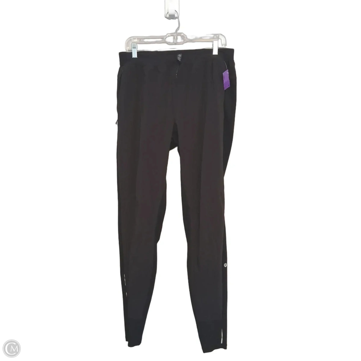 Athletic Pants By Lululemon In Black, Size: L