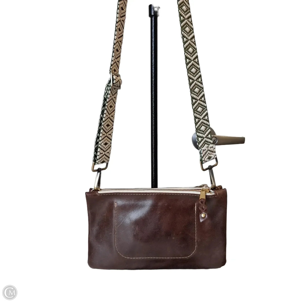 Crossbody Leather By Ellie Jane, Size: Small