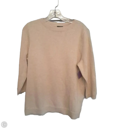 Sweater By Talbots In Tan, Size: 1x new