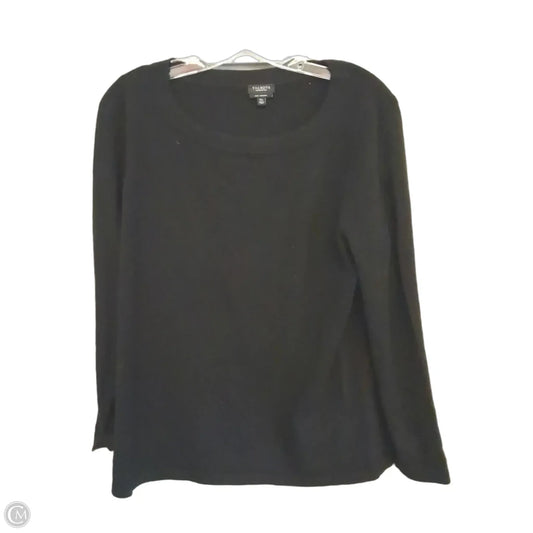 Sweater By Talbots In Black, Size: 1x cashmere