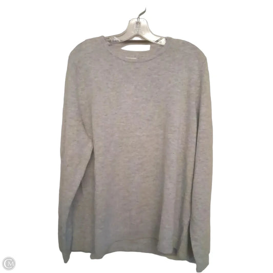 Sweater Cashmere By L.l. Bean In Grey, Size: 2x