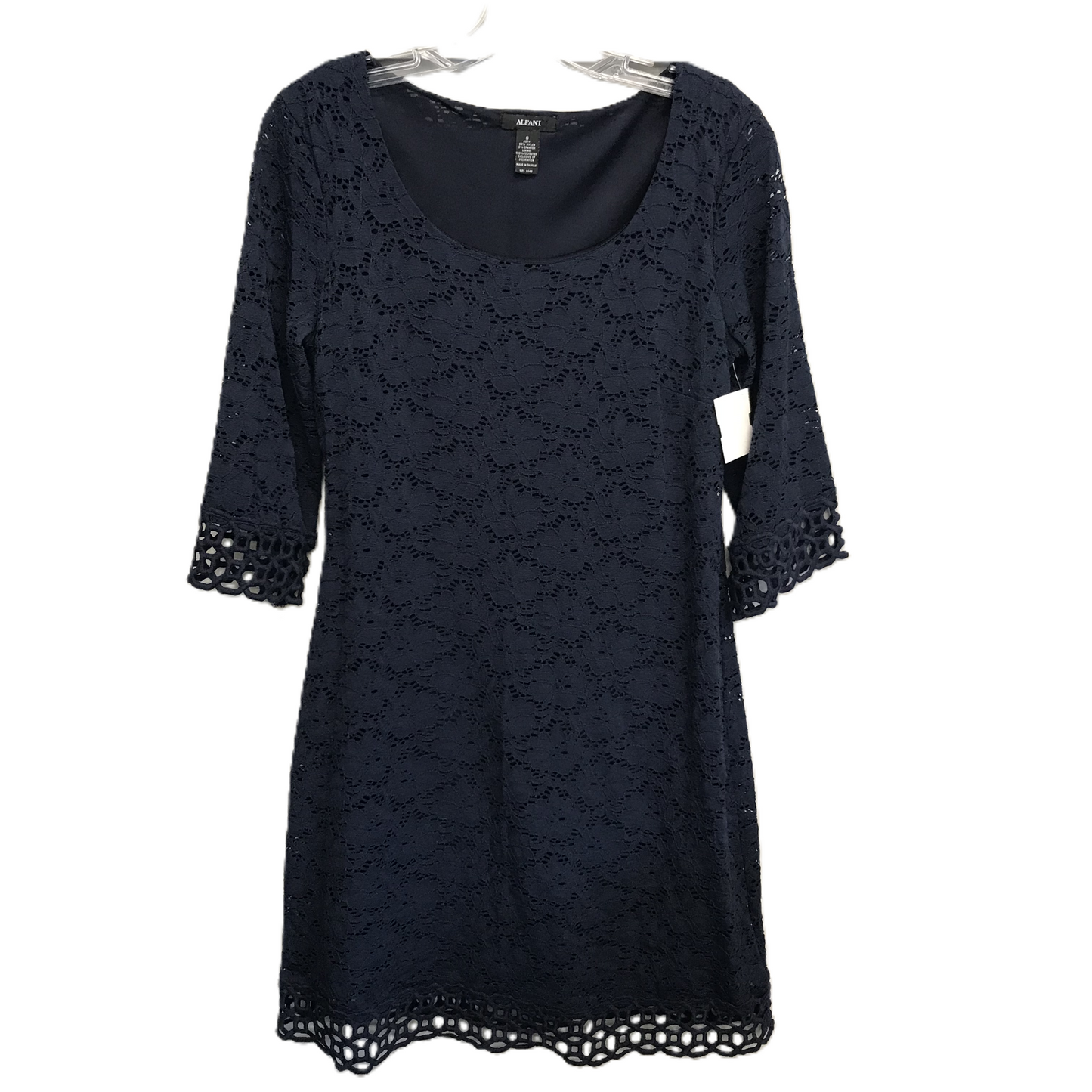 Navy Dress Work By Alfani, Size: S