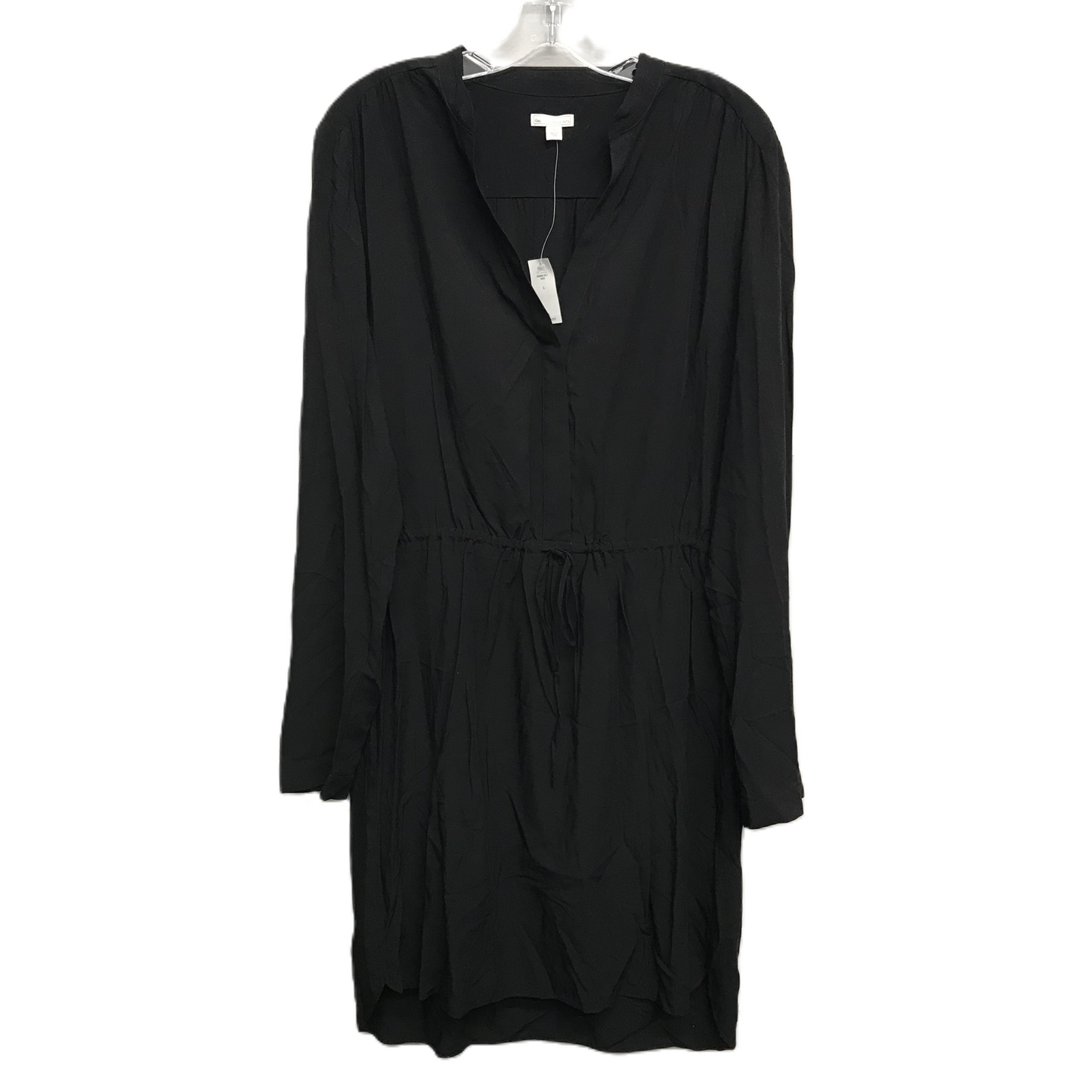 Dress Casual Midi By Gap In Black, Size: L