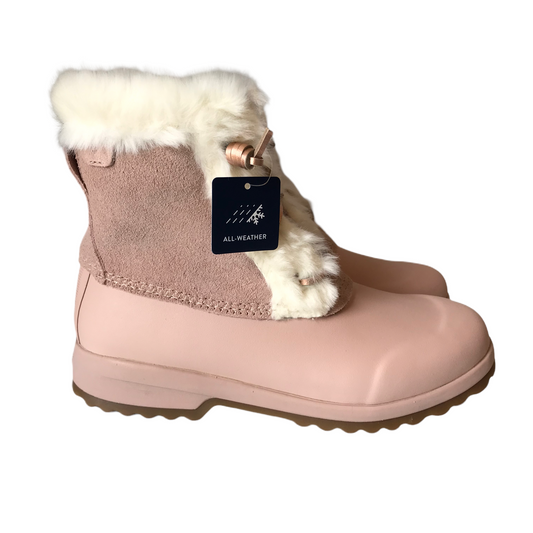 Boots Snow By Sperry In Pink, Size: 6