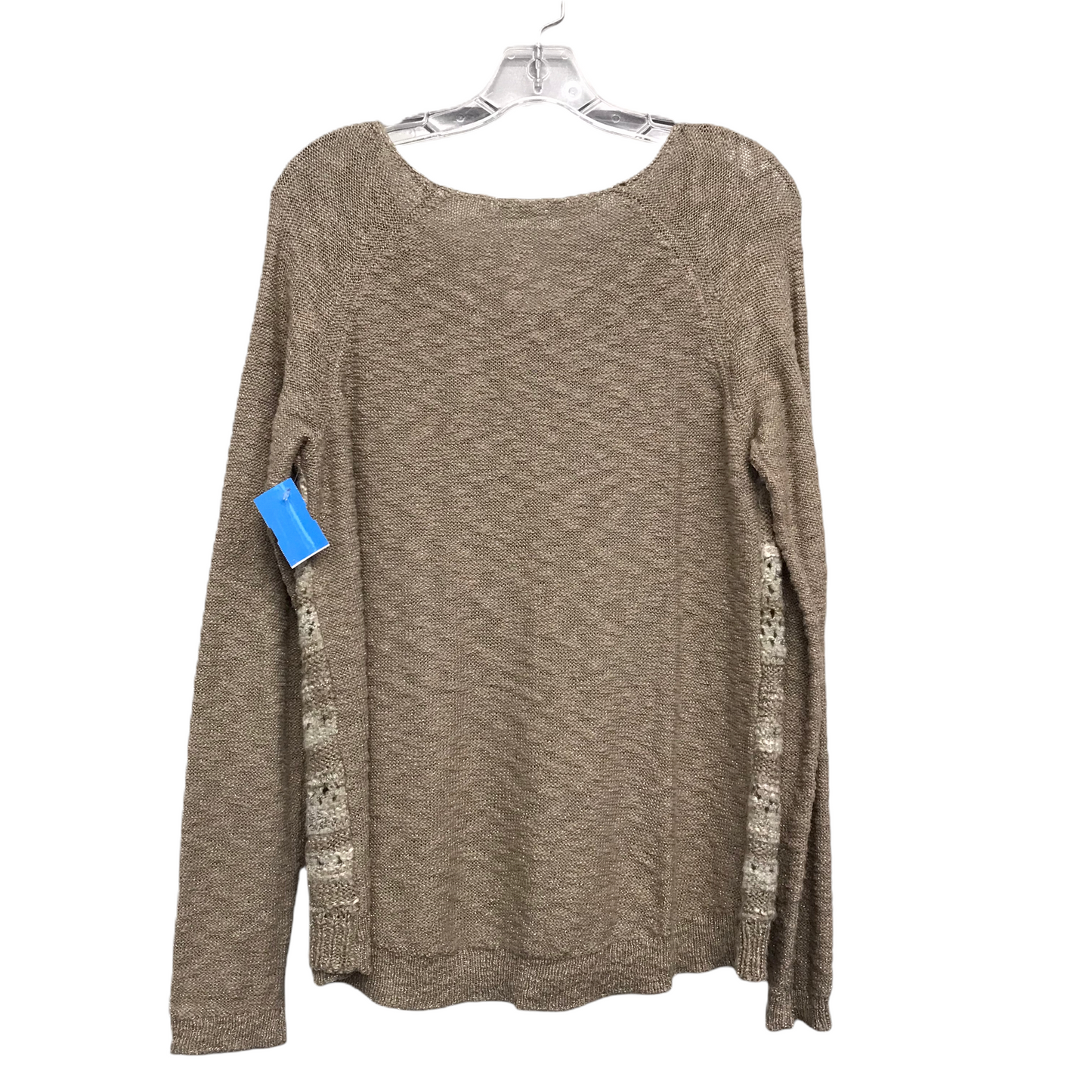 Sweater By Maurices In Cream & Tan, Size: L