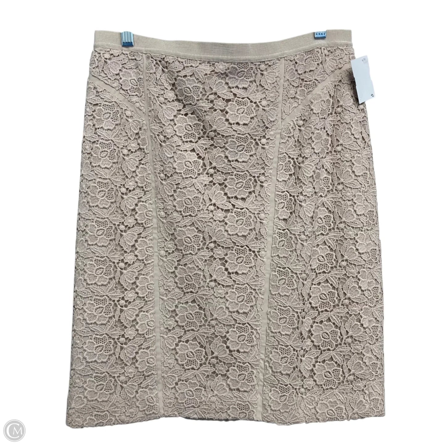 Skirt Midi By Ann Taylor In Tan, Size: 6