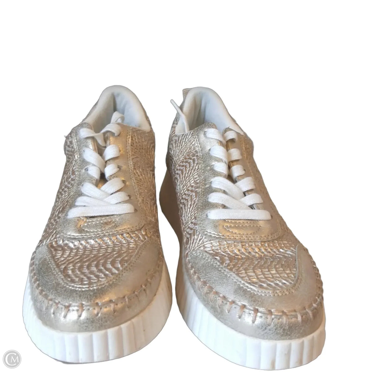 Shoes Athletic By Universal Thread In Gold, Size: 9