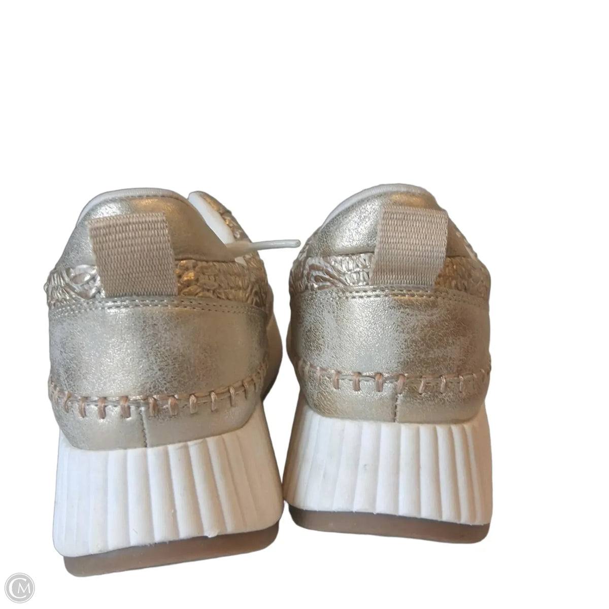 Shoes Athletic By Universal Thread In Gold, Size: 9