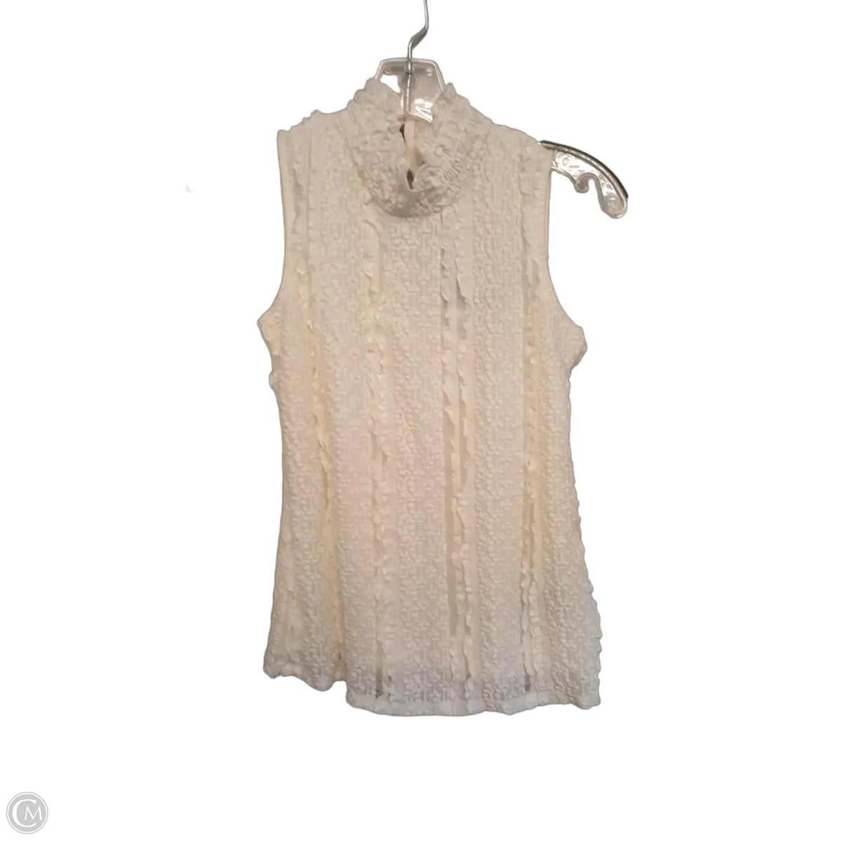 Top Sleeveless  In Cream, Size: Xs