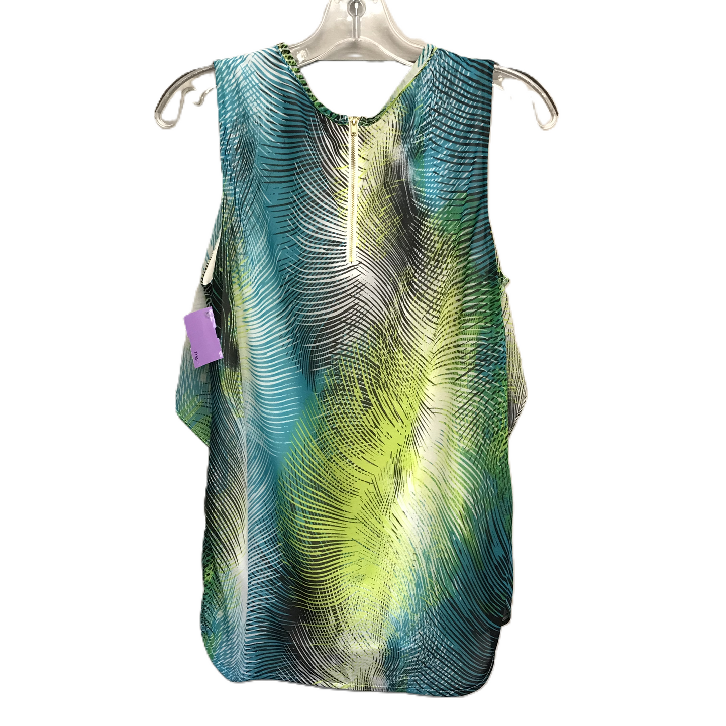 Multi-colored Top Sleeveless By Worthington, Size: M