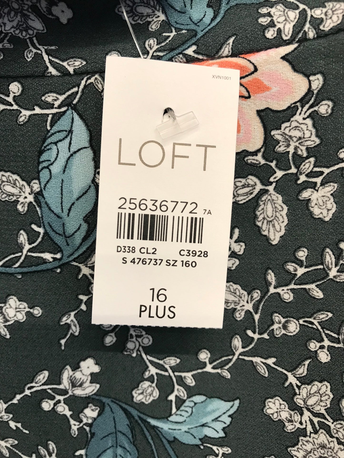 Floral Print Skirt Midi By Loft, Size: 16