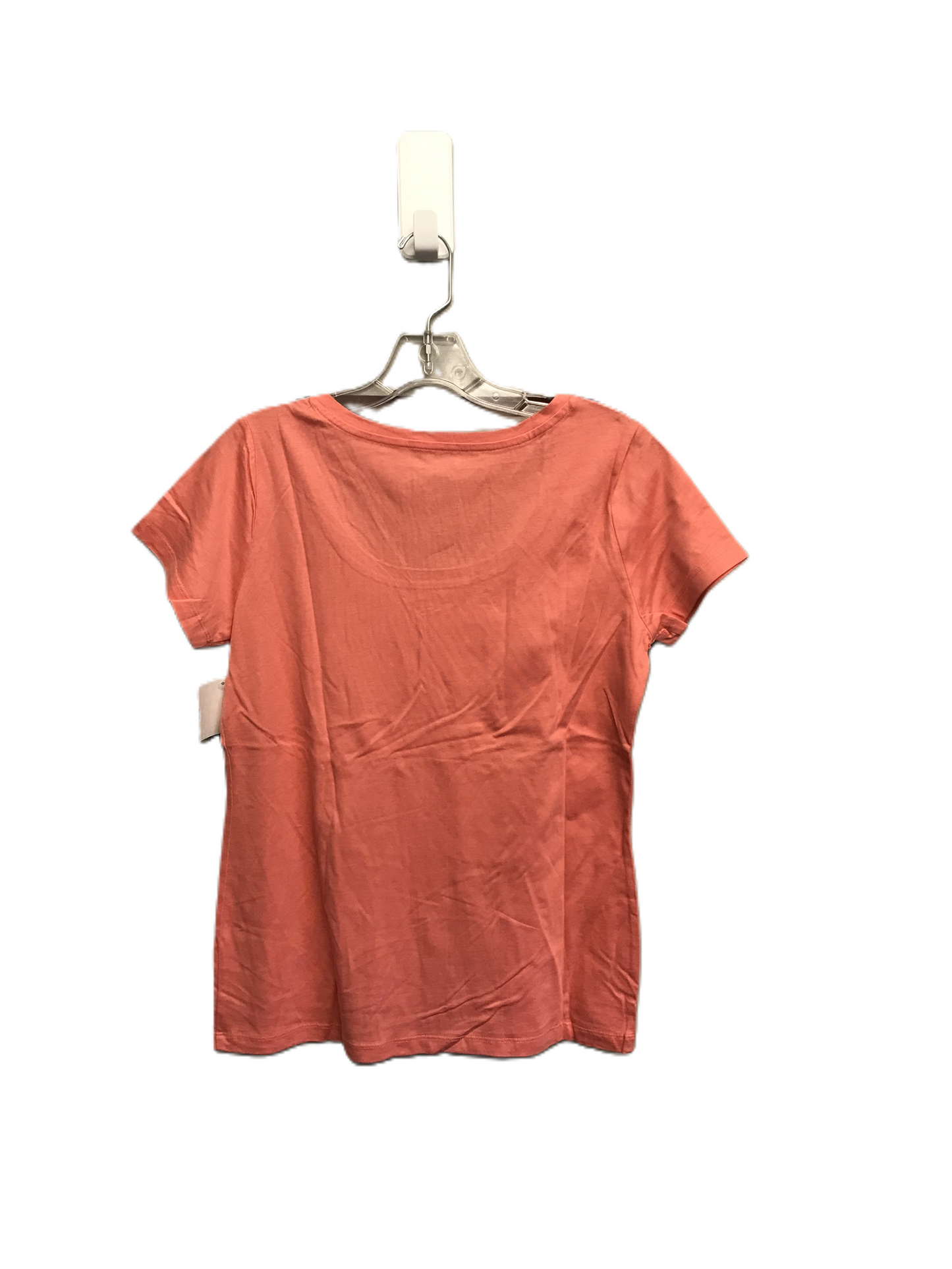 Peach Top Short Sleeve Basic By St Johns Bay, Size: M