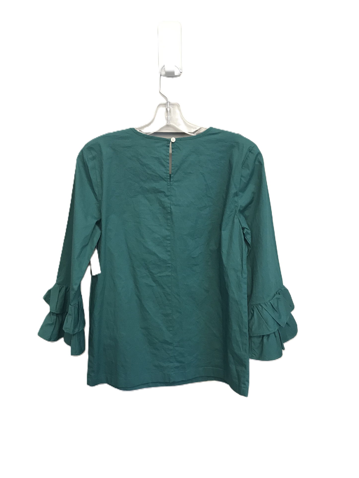 Green Top 3/4 Sleeve By J. Crew, Size: Xs