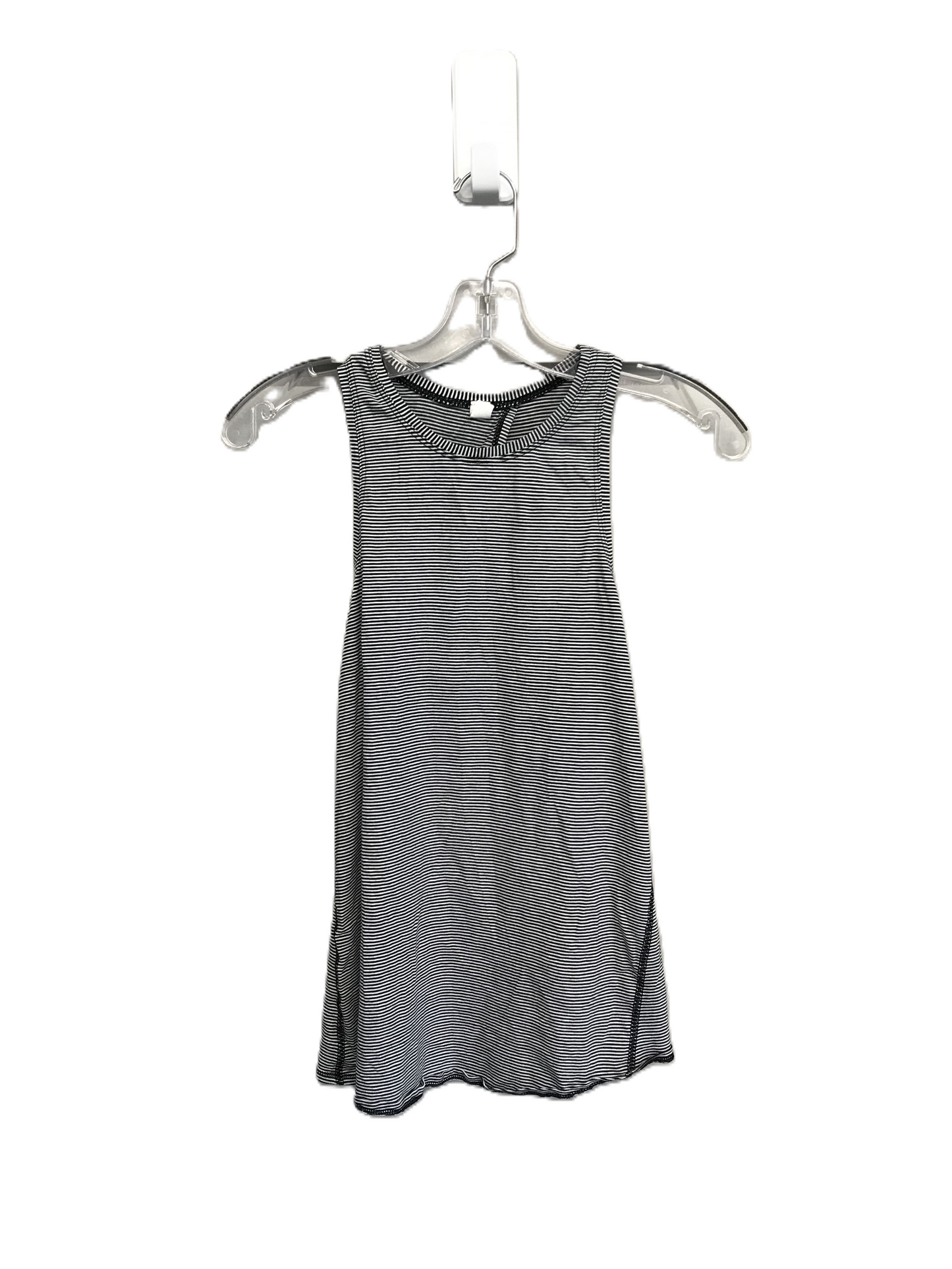 Black & White Athletic Tank Top By Lululemon, Size: Xs