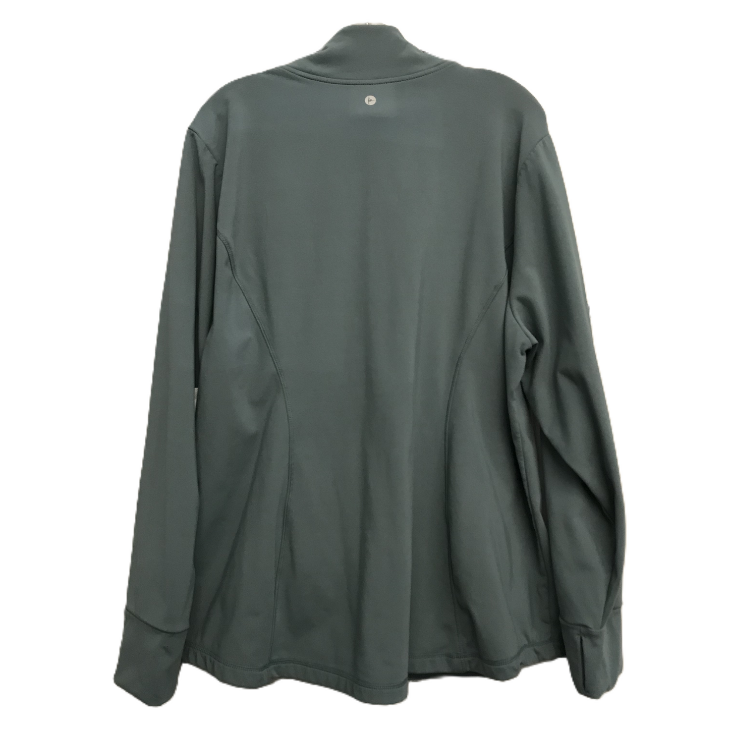 Athletic Jacket By 90 Degrees By Reflex In Green, Size: 3x