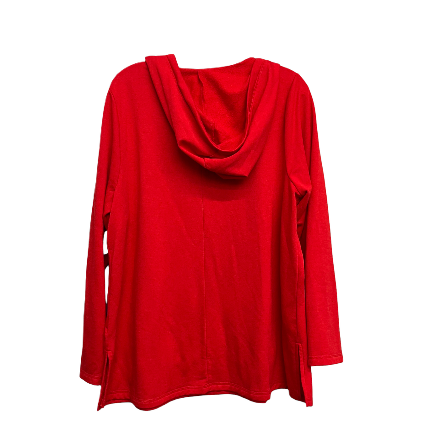 Sweatshirt Hoodie By Livi Active In Red, Size: Xl