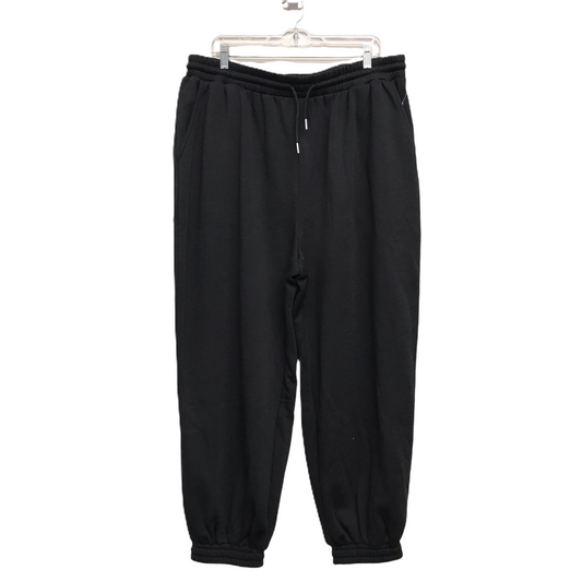 Athletic Pants By Shein In Black, Size: 3x