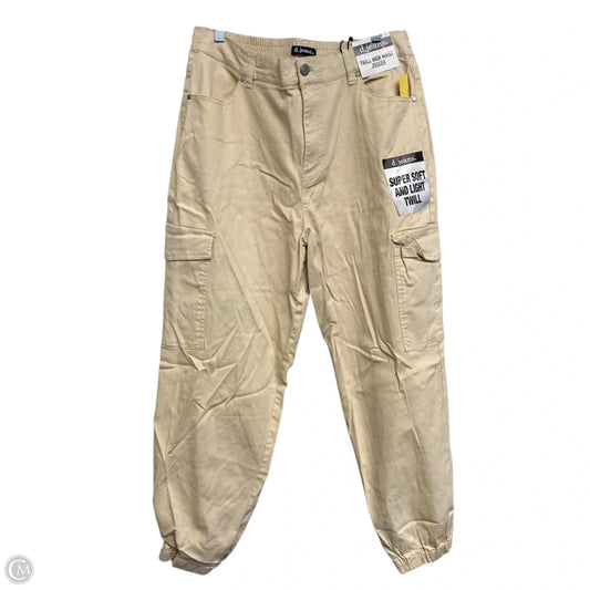 Pants Joggers By D. jeans In Tan, Size: 14