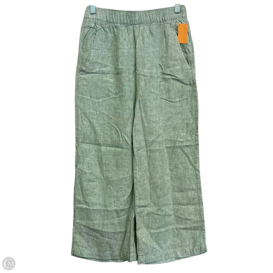Pants Linen By Cynthia Rowley In Green, Size: 0
