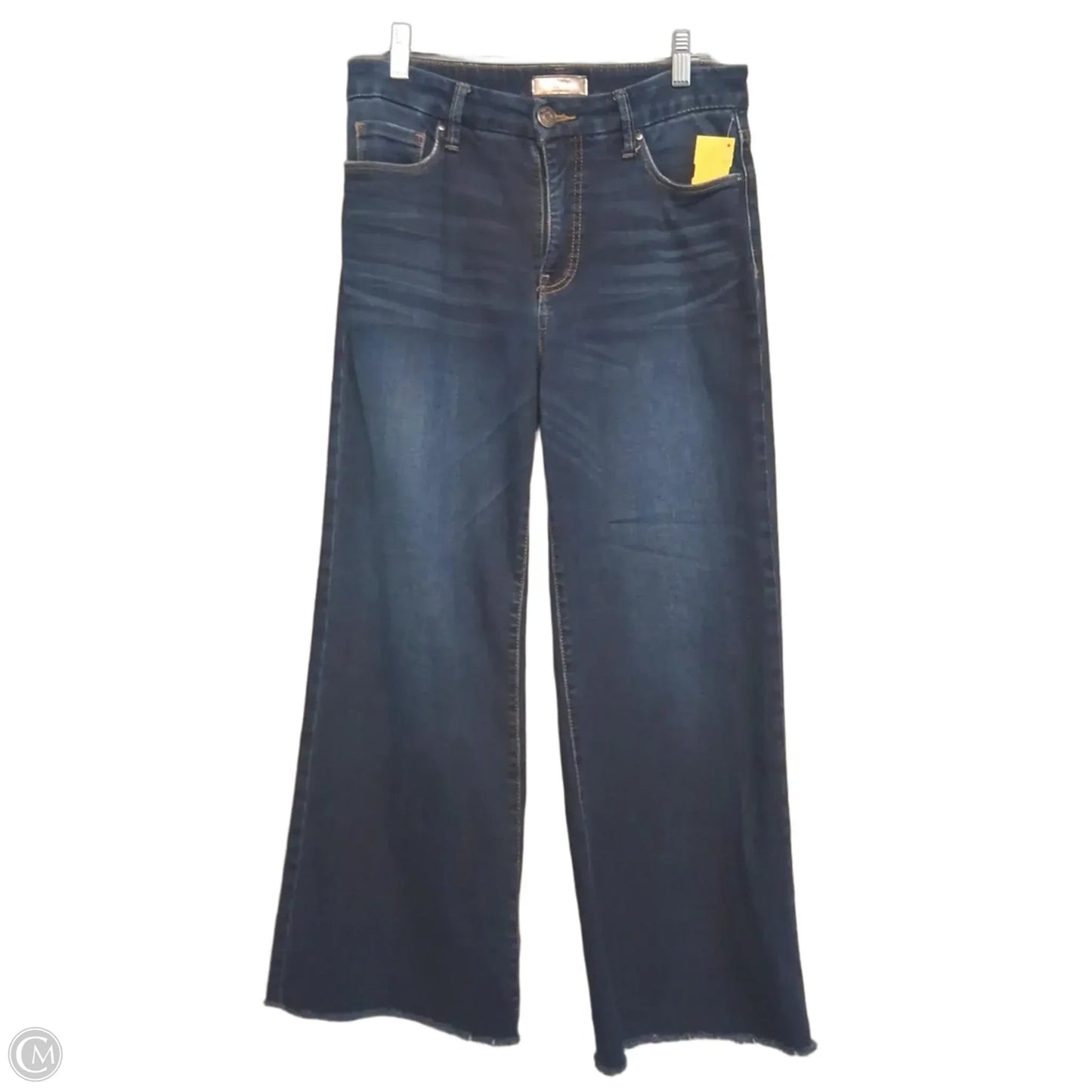 Jeans Wide Leg By Kut In Blue Denim, Size: 4
