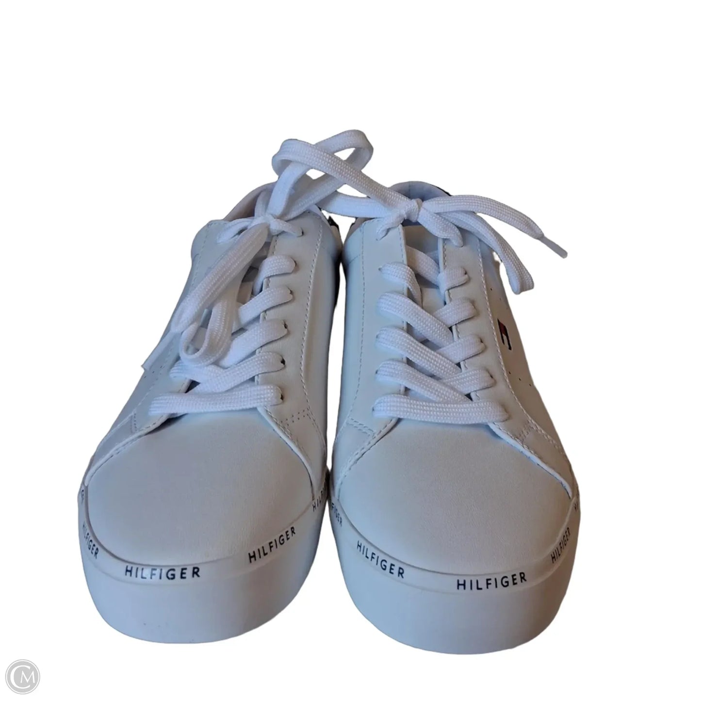 Shoes Sneakers By Tommy Hilfiger In White, Size: 9.5